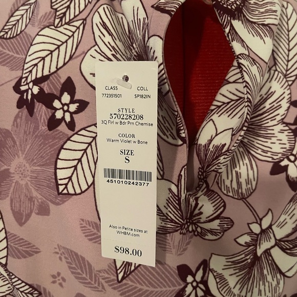 NWT White House Black Market Shift Dress - Picture 7 of 8